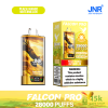 JNR Falcon Pro 28000 Puff Vape descartável - Visor inteligente e 30 ml de E-líquido