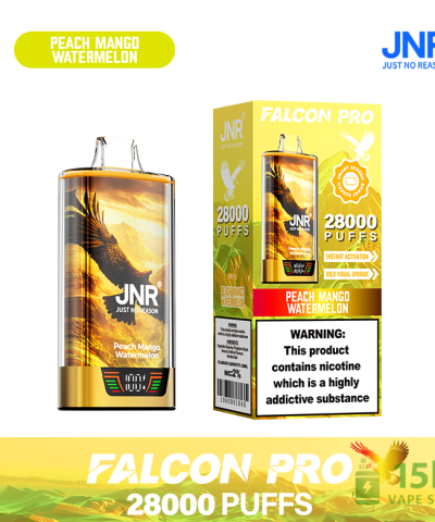 JNR Falcon Pro 28000 Puff Disposable Vape - Smart Display & 30mL E-Liquid