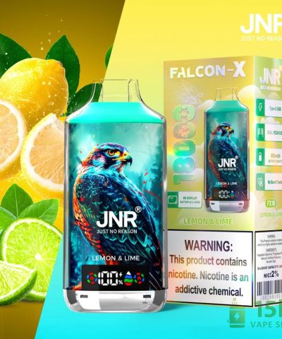 Alternative view of JNR Falcon-X Disposable Vape - 18000 Puffs, High Capacity E-Cigarette