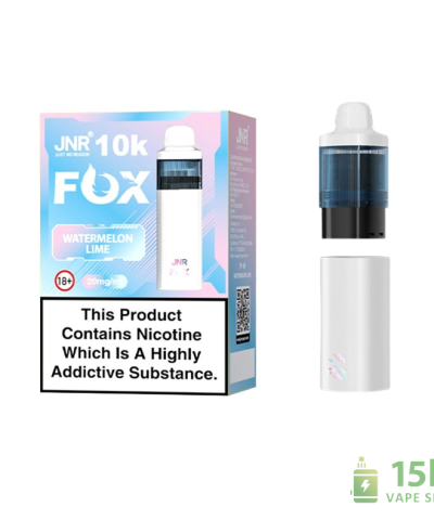 JNR Fox 10000 Refill Pods - 10,000 Puffs with Refill System | 20mg Nic Salt