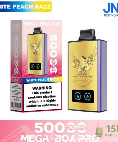 Alternative view of JNR Mega Box Pro 50K Disposable Vape | High-Capacity 50K Puffs | USB-C Rechargeable