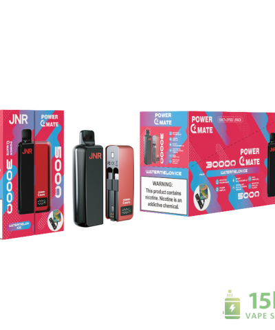 JNR Power Mate 30000 Puff 5000mAh Disposable Vape with Dual Mesh Coil
