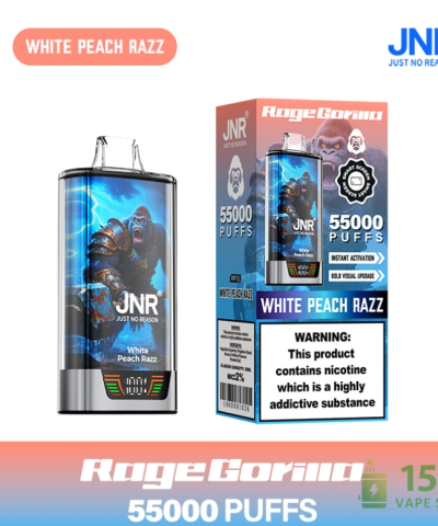 JNR RageGorilla 55000 Puffs Disposable Vape - 20 Flavors & Rechargeable