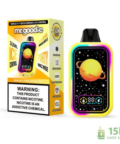 Alternative view of Mr.Goodie Abyss Mirror Vape - 50,000 Puffs, Party Vibez Mode & Mirror Display