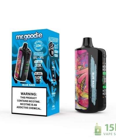 Mr.Goodie SHISHA Disposable Vape - Dual Mode, 50K Puffs, Salt Nicotine