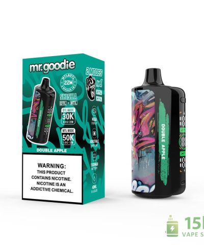 Alternative view of Mr.Goodie SHISHA Disposable Vape - Dual Mode, 50K Puffs, Salt Nicotine