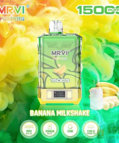 Alternative view of Mrvi Puffing 15000 | 15000 Puffs Rechargeable Vape | 25ml E-Liquid | Type-C
