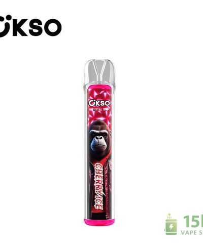 Alternative view of OKSO Crystal Bar 800 Disposable Vape - Mesh Coil, 800 Puffs, Multiple Nicotine