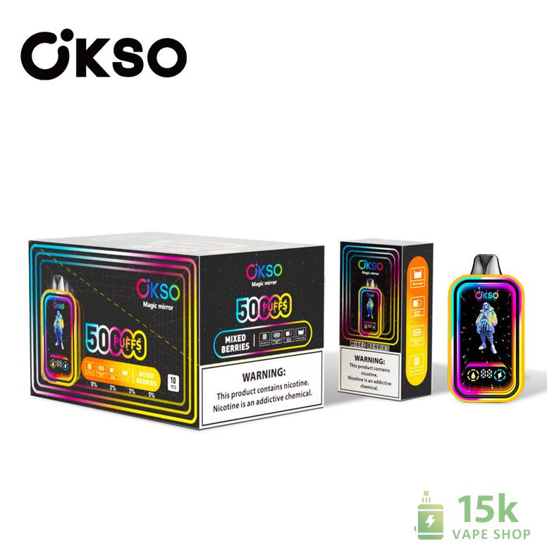 OKSO Magic Mirror 50K Disposable Vape | 50,000 Puffs Dual Mesh Coil – Bild 2