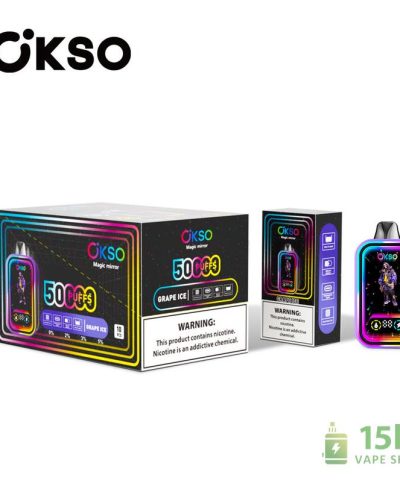OKSO Magic Mirror 50K Disposable Vape | 50,000 Puffs Dual Mesh Coil