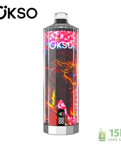 Alternative view of OKSO Shisha Hookah Mega 50000 Puffs Disposable Vape - Triple Mesh Coil Device