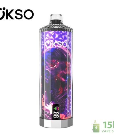 OKSO Shisha Hookah Mega 50000 Puffs Disposable Vape - Triple Mesh Coil Device