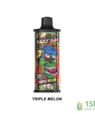 Alternative view of Razz Bar 30000 Puffs Disposable Vape - Refillable & 650mAh Rechargeable