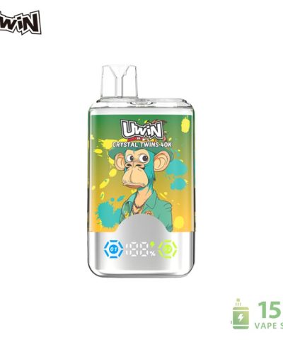 Alternative view of Uwin Crystal Twins 40000 Disposable Vape with 40K Puffs