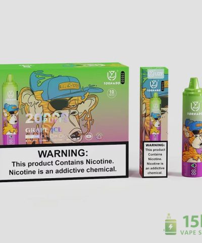 Alternative view of Uzy Tornado 20000 Puffs Disposable Vape Device - 28ml E-Liquid & 850mAh