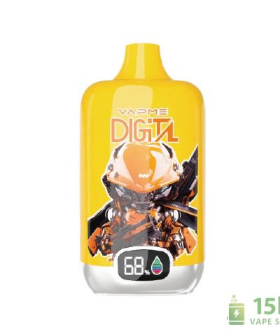 Alternative view of Vapme Digital 12000 Disposable Vape: 12000 Puffs, Rechargeable, 20mL Juice
