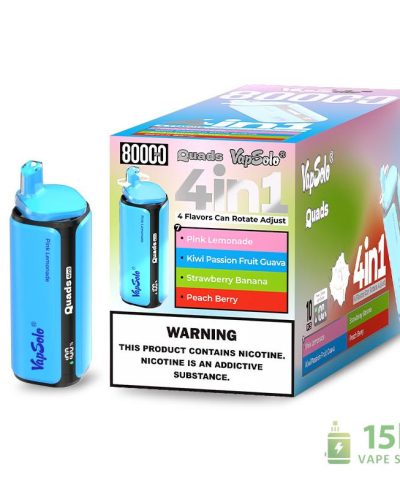 Vapsolo Quads 80000 Puffs Disposable Vape - 4-in-1 Multi Flavor Experience
