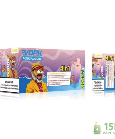 VOPK 80000 Disposable Vape | 80K Puffs, 4 Flavor Modes, Rechargeable