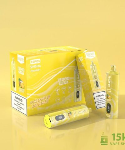 Alternative view of VOPK Shisha Hookah 15000 Puffs Disposable Vape - DTL Mesh Coil, 10 Flavors