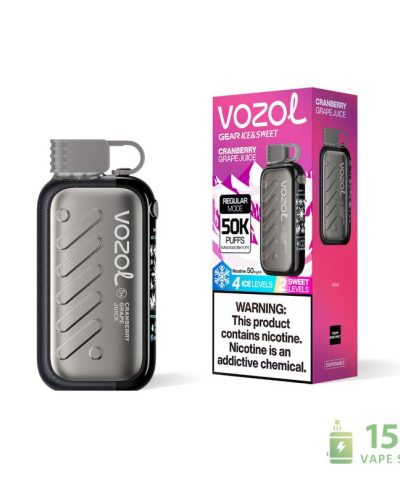 Vozol Rave 50K Disposable Vape: 50,000 Puffs, Dual MCU Chips, Beat-Sensing Screen