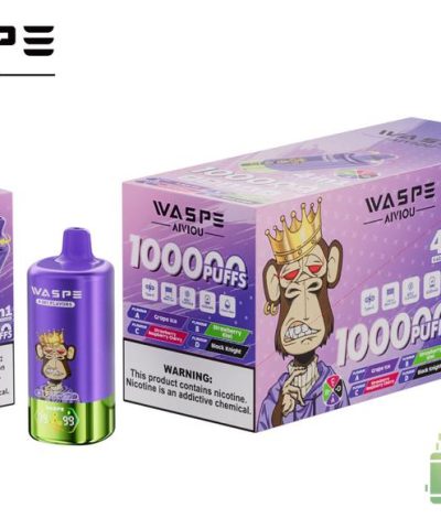 WASPE 100000 Disposable Vape | 100K Puffs with Mesh Coil & Rechargeable