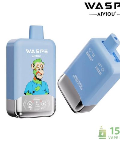 Alternative view of Waspe 40000 Puffs Double Flavor Disposable Vape with LED Display & Rechargeable