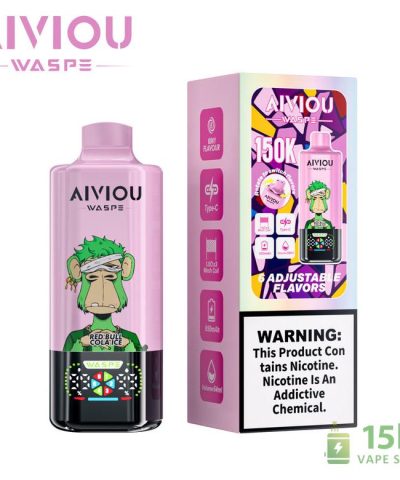 Alternative view of WASPE Aiviou 150K Puffs Disposable Vape | High Capacity Rechargeable