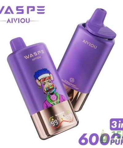Waspe Aiviou 3in1 60000 Puffs Triple Flavor Disposable Vape - 54mL E-liquid
