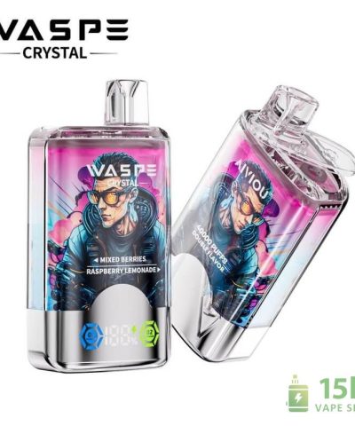 Waspe Crystal 40000 Disposable Vape | 40K Puffs & Dual Flavor E-Cigarette