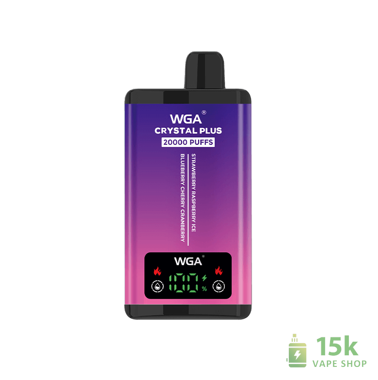 Wga Crystal Plus 20000 Disposable Vape | Dual Flavors & Rechargeable