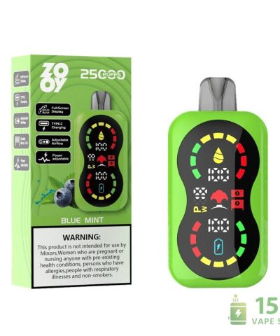Alternative view of Zooy Blaze 25000 Disposable Vape - 25000 Puffs, Full Screen Display