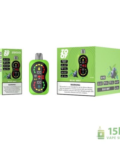 Zooy Blaze 25000 Disposable Vape - 25000 Puffs, Full Screen Display