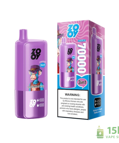ZOOY King TRIPLE 70000 Disposable Vape - 70K Puffs, 3-in-1 Flavors