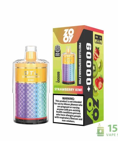 Alternative view of Zooy MEGA 60000 Puffs Disposable Vape - 50mL Pre-Filled, 1700mAh USB-C