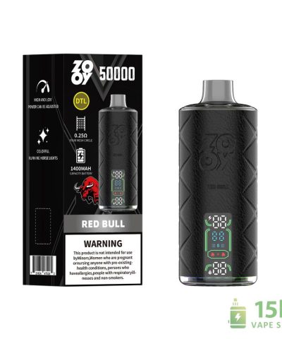 Alternative view of Zooy Shisha 50000 Puffs Disposable Vape - Smart Display & Rechargeable