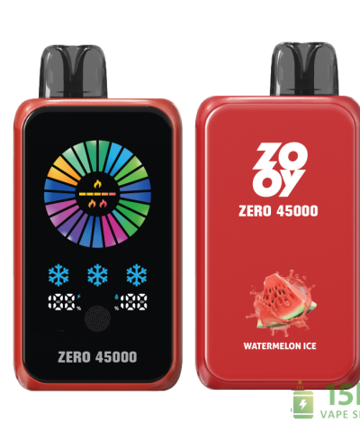 Zooy Zero 45000 Puffs ICE-NIC Control Disposable Vape - Adjustable Nicotine & Ice
